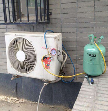 二七空调加氟