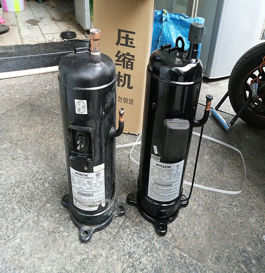 二七中央空调压缩机的更换维修